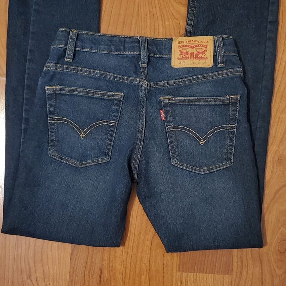 2 Jeans Levis  511 sz 12 boys good condition. - Picture 2 of 11